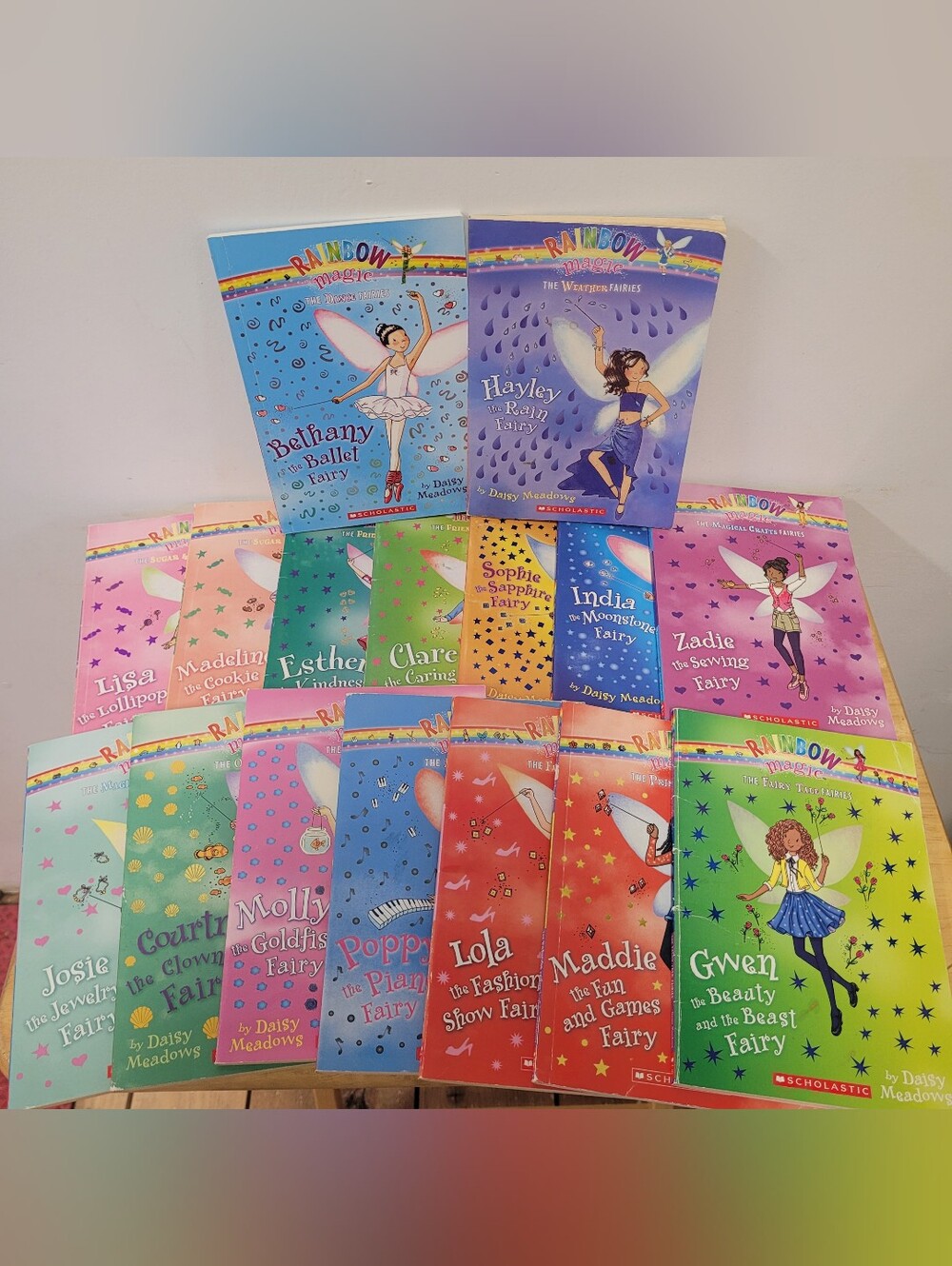 Rainbow Magic Scholastic Fairy Book Set - Lot Of 16